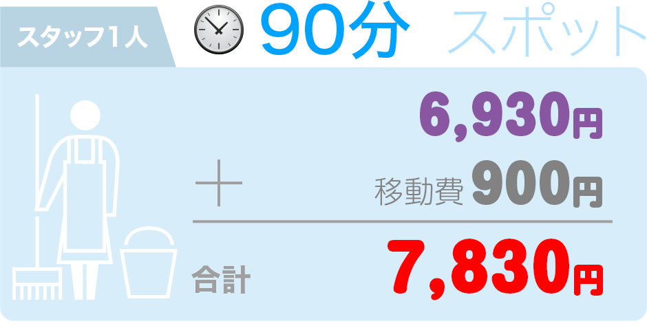 定期90分料金例